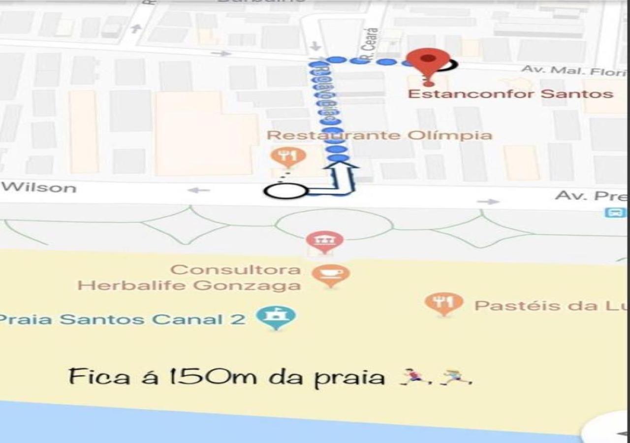 Apart Estanconfor Santos ภายนอก รูปภาพ
